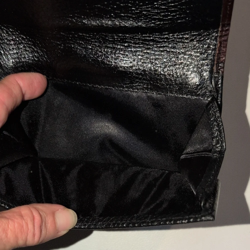 Brighton Black And Brown Leather Wallet